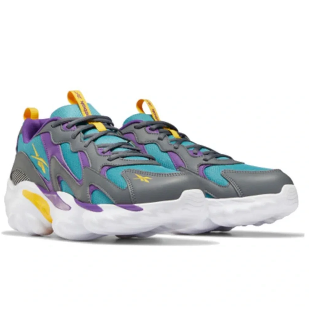 REEBOK • DMX Series 1000 Cold Grey Mist Sneakers Shoes Retro G.O.A.T. Kicks